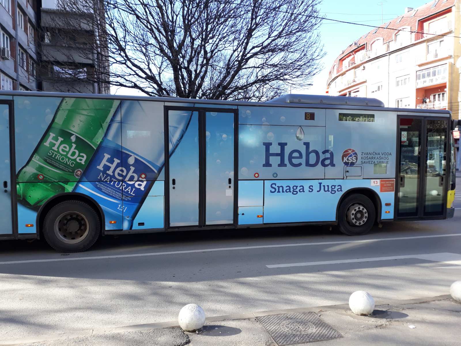 Архивска, аутобус, фото: Нишке новине, аутор: М.К.