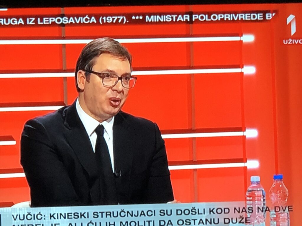 Председник Србије, фото: Прва