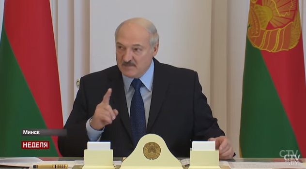 Lukašenko, ilustracija, preuzeto: Jutjub kanal ,,ctv.by''