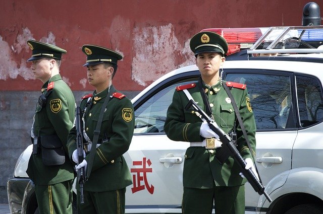 Kineska policija, foto: Piksabej