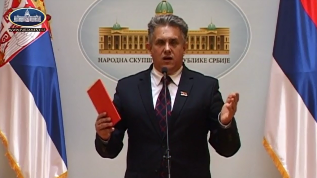 Narodni poslanik Miletić, foto: Parlament