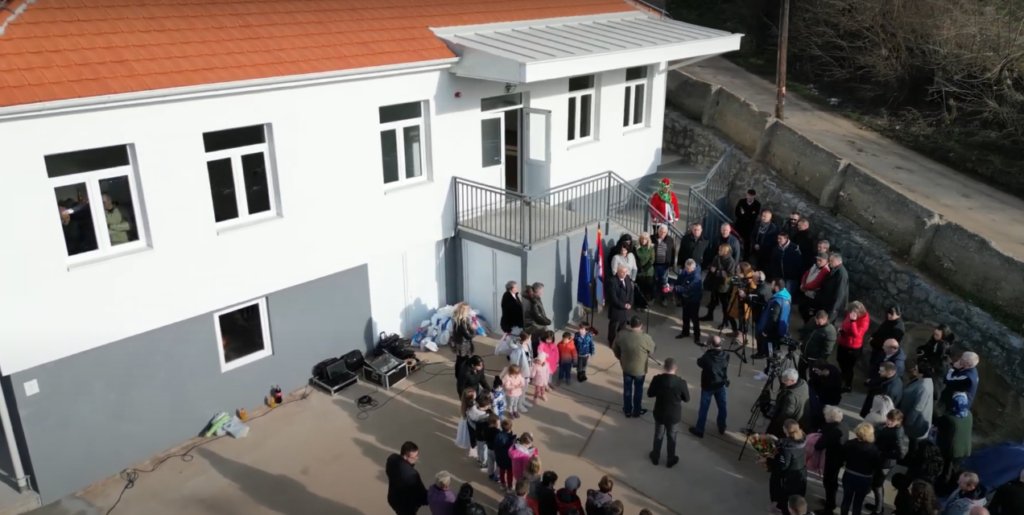 Нова школа у Лесковику, фото: Саша Стаменковић, јутјуб канал 