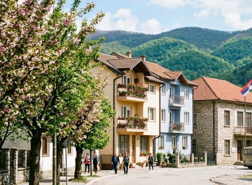 Kuće, stanovi, ilustracija, foto: AI