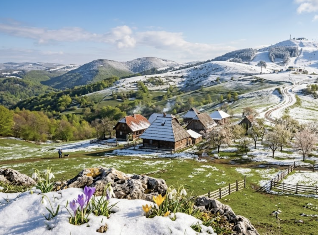 Sneg, Zlatibor, foto: AI