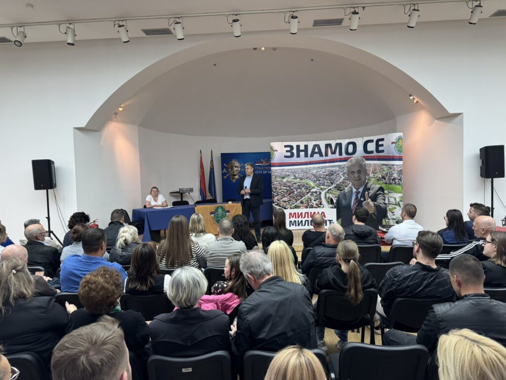 Milija Miletić, formiranje odbora u Medijani, foto: Niške novine